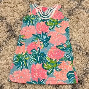 Lilly Pulitzer cotton sleeveless dress girls size Small